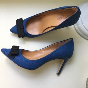 J. Crew Factory Bow Heels Size 7.5 FIT LIKE SIZE 7